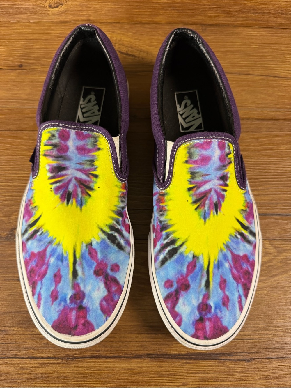 VANS Tie Dye‎ Slip-On Sneakers Men’s Size 10 Shoes